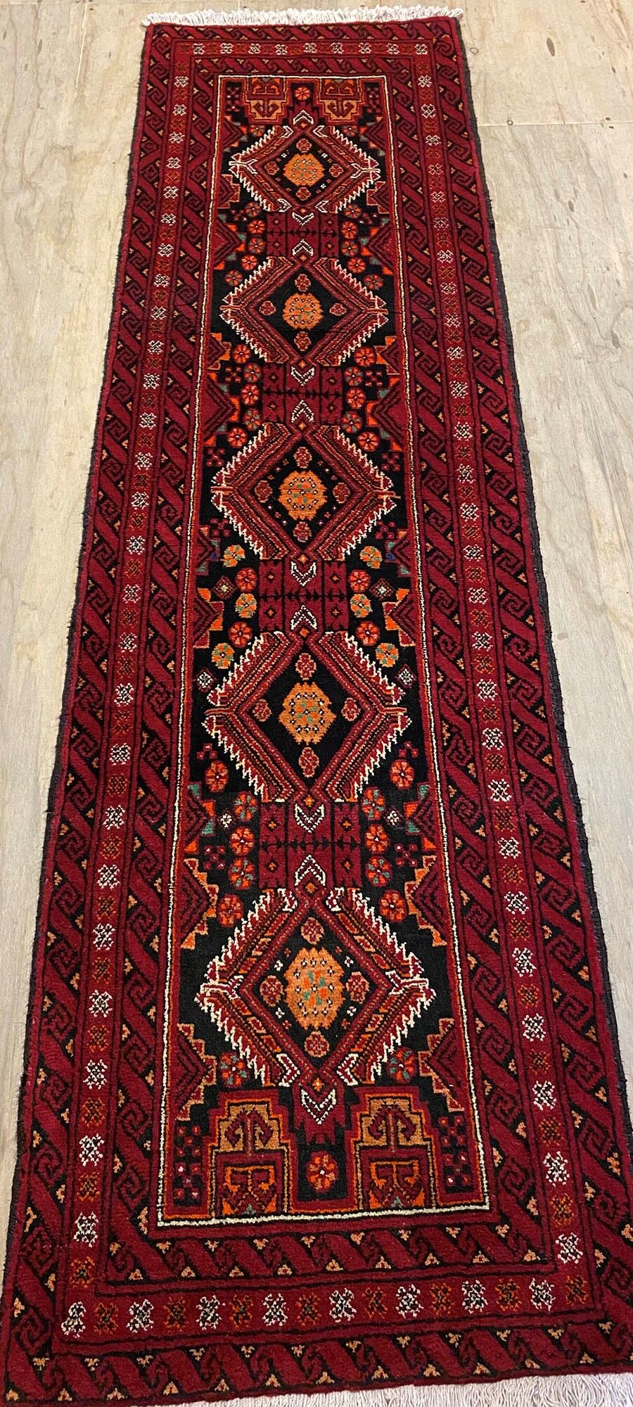 2.1M Persian Balouchi Nomadic Runner - Image 6