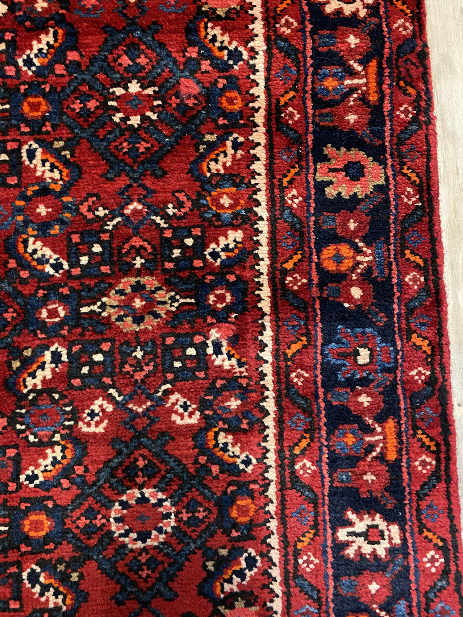5M Hamedan Persian Runner (Hosseinabad) - Image 4
