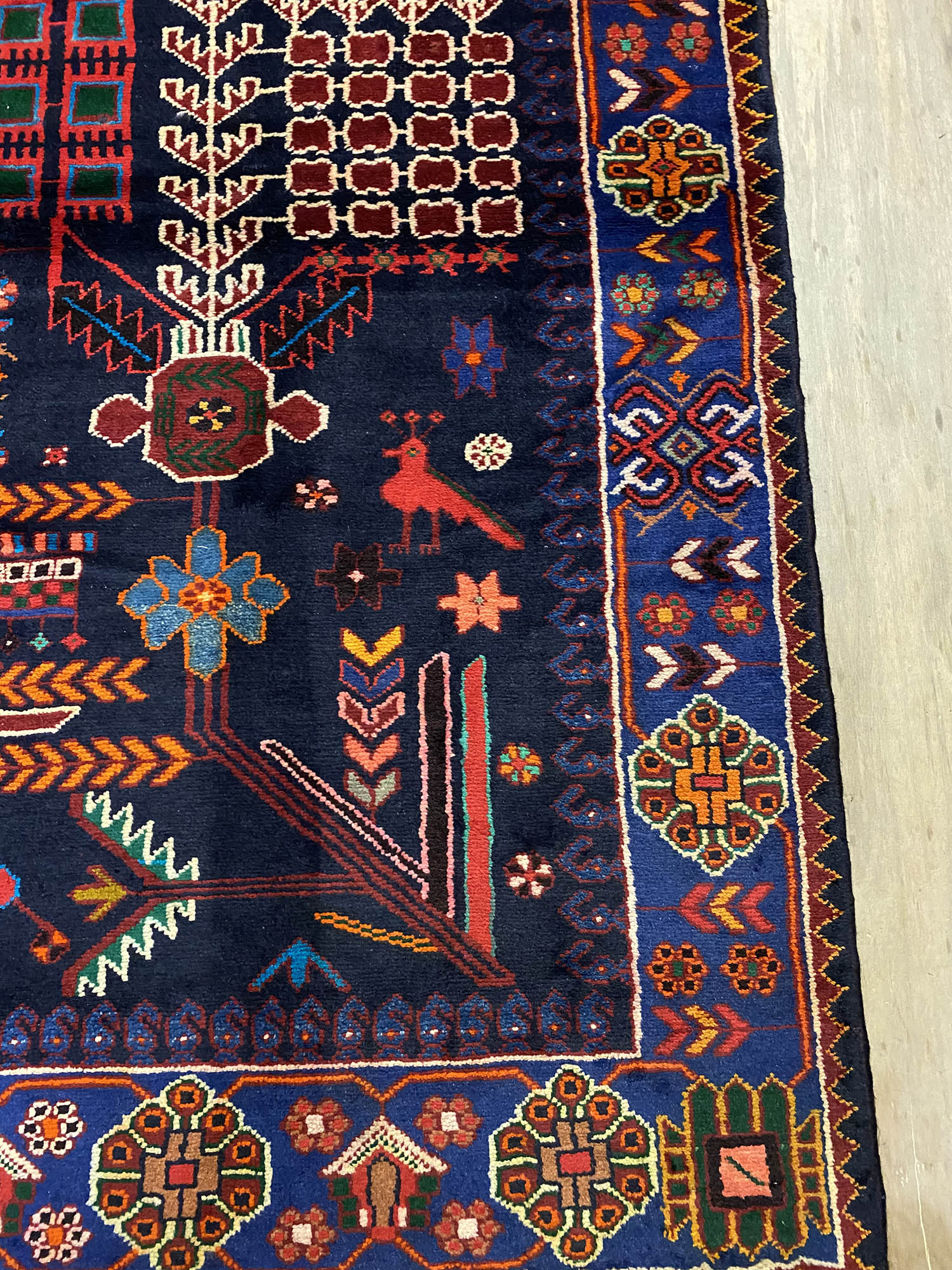 4x1.6M Antique Saveh Persian Runner - Image 4