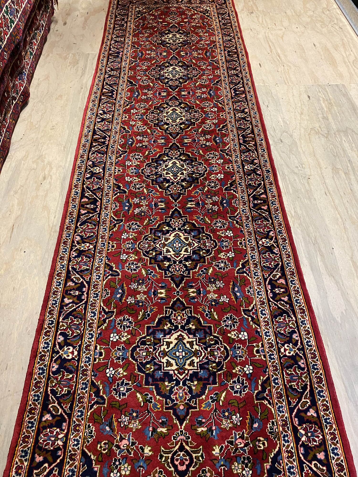 3.6M Persian Kashan Runner - Image 2