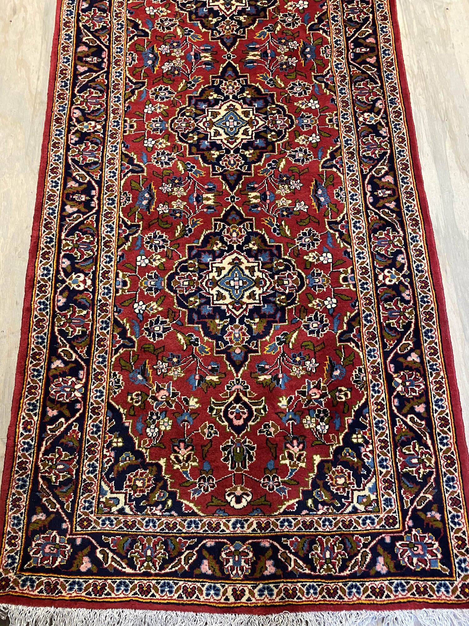 3.6M Persian Kashan Runner - Image 3