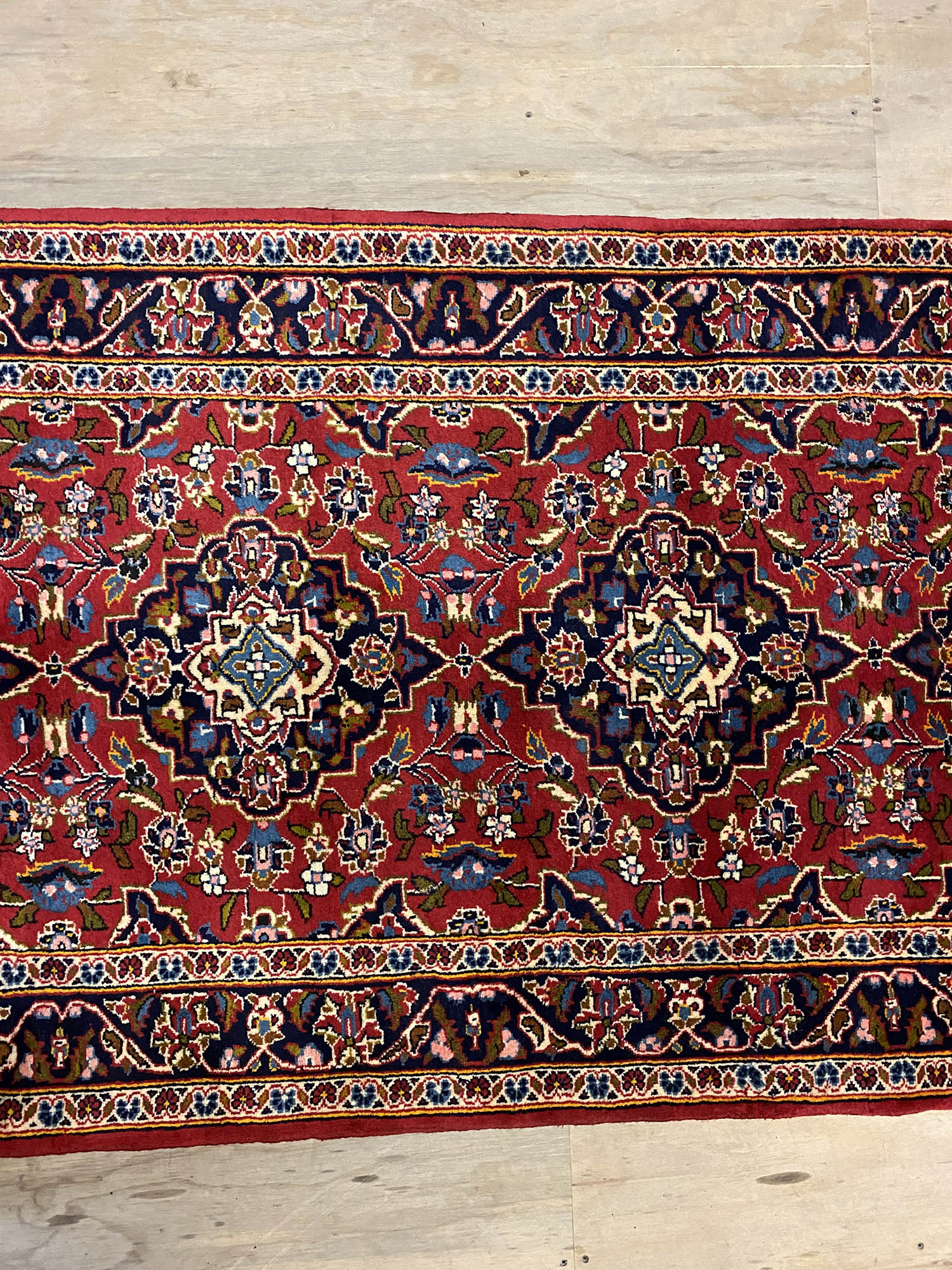 3.6M Persian Kashan Runner - Image 4