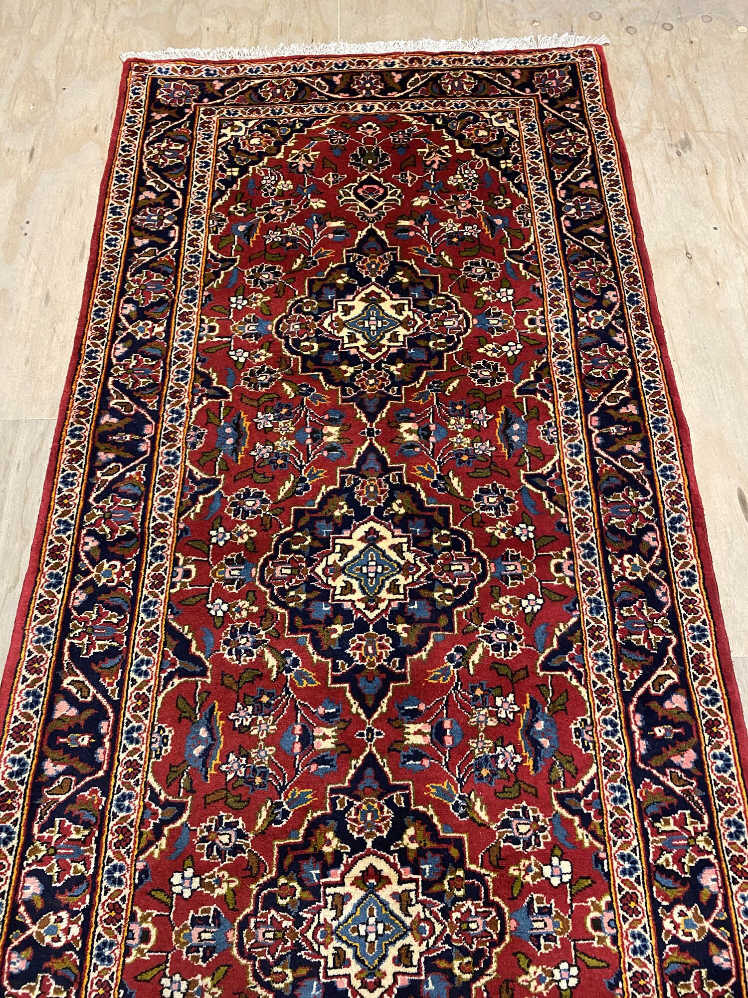 3.6M Persian Kashan Runner - Image 9