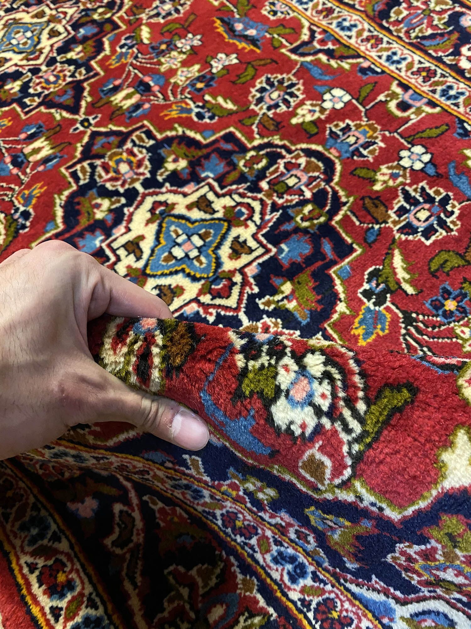 3.6M Persian Kashan Runner - Image 7