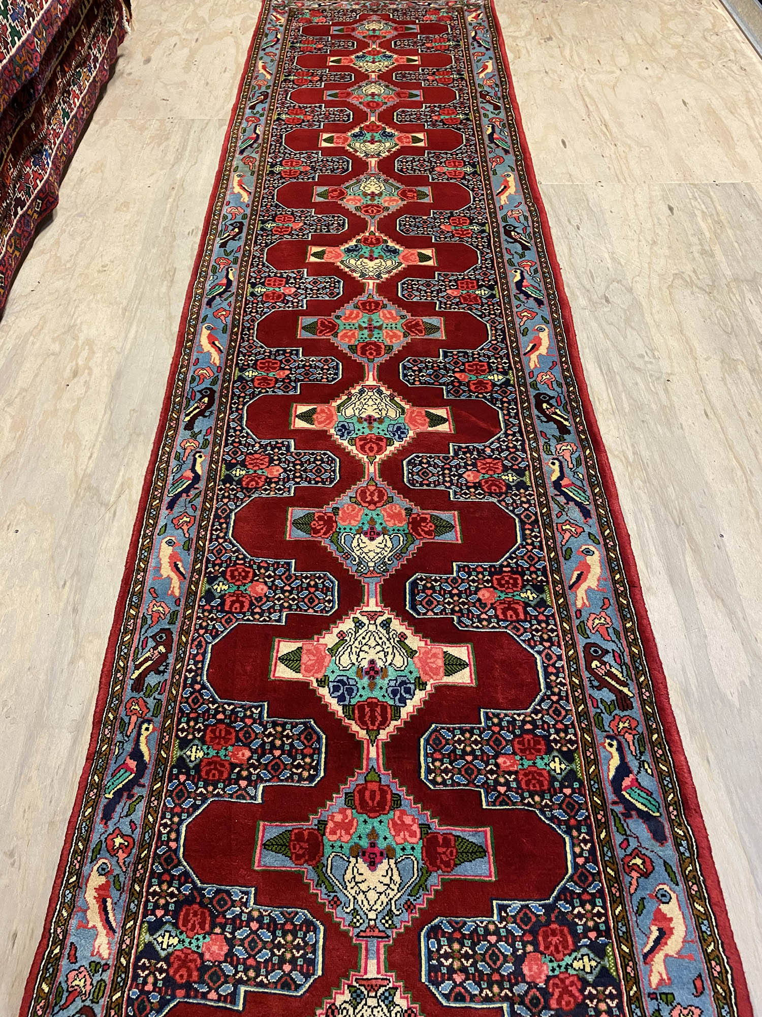 4M Kurdi Sanandaj Persian Runner - Image 8