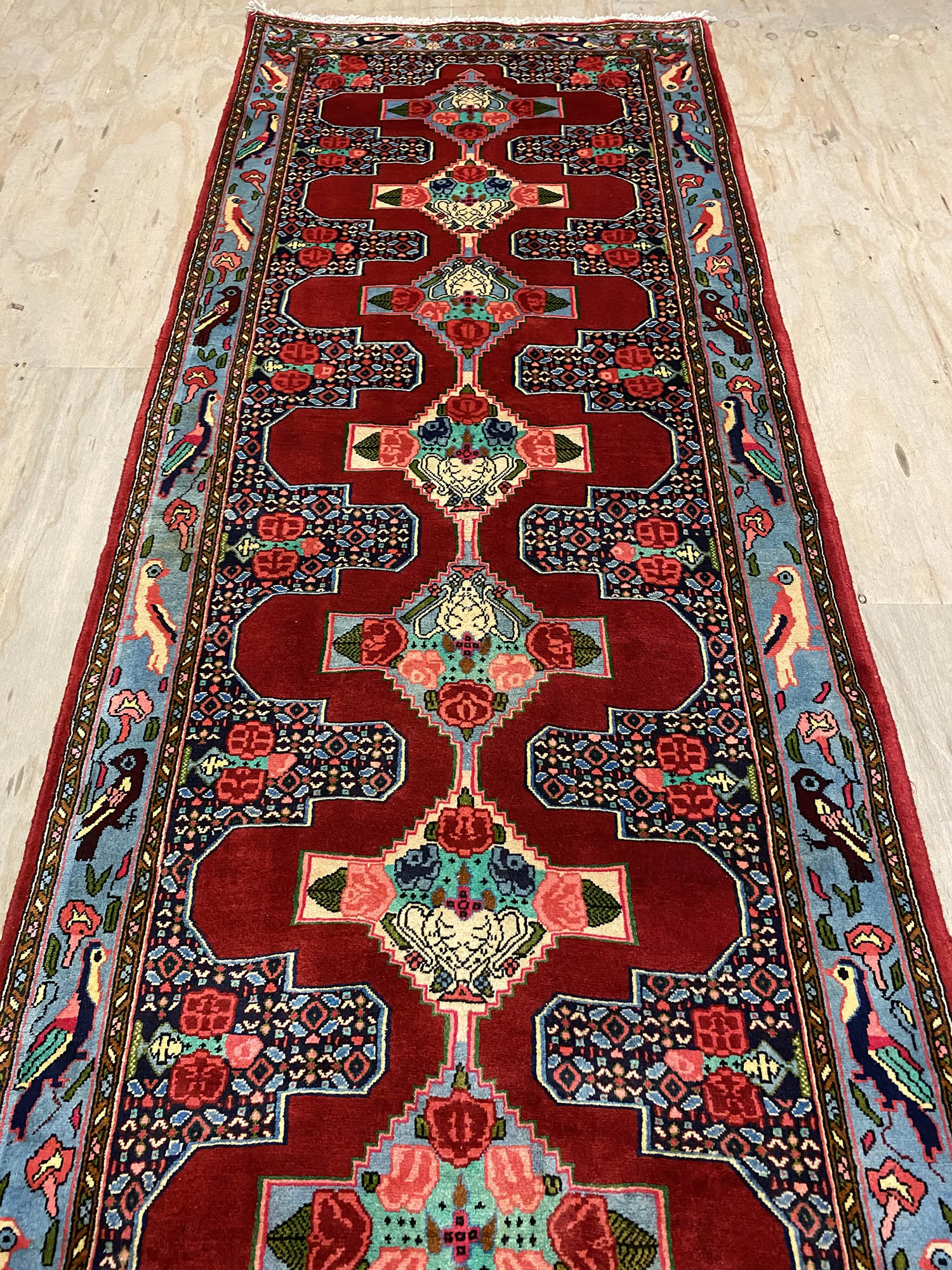4M Kurdi Sanandaj Persian Runner - Image 10