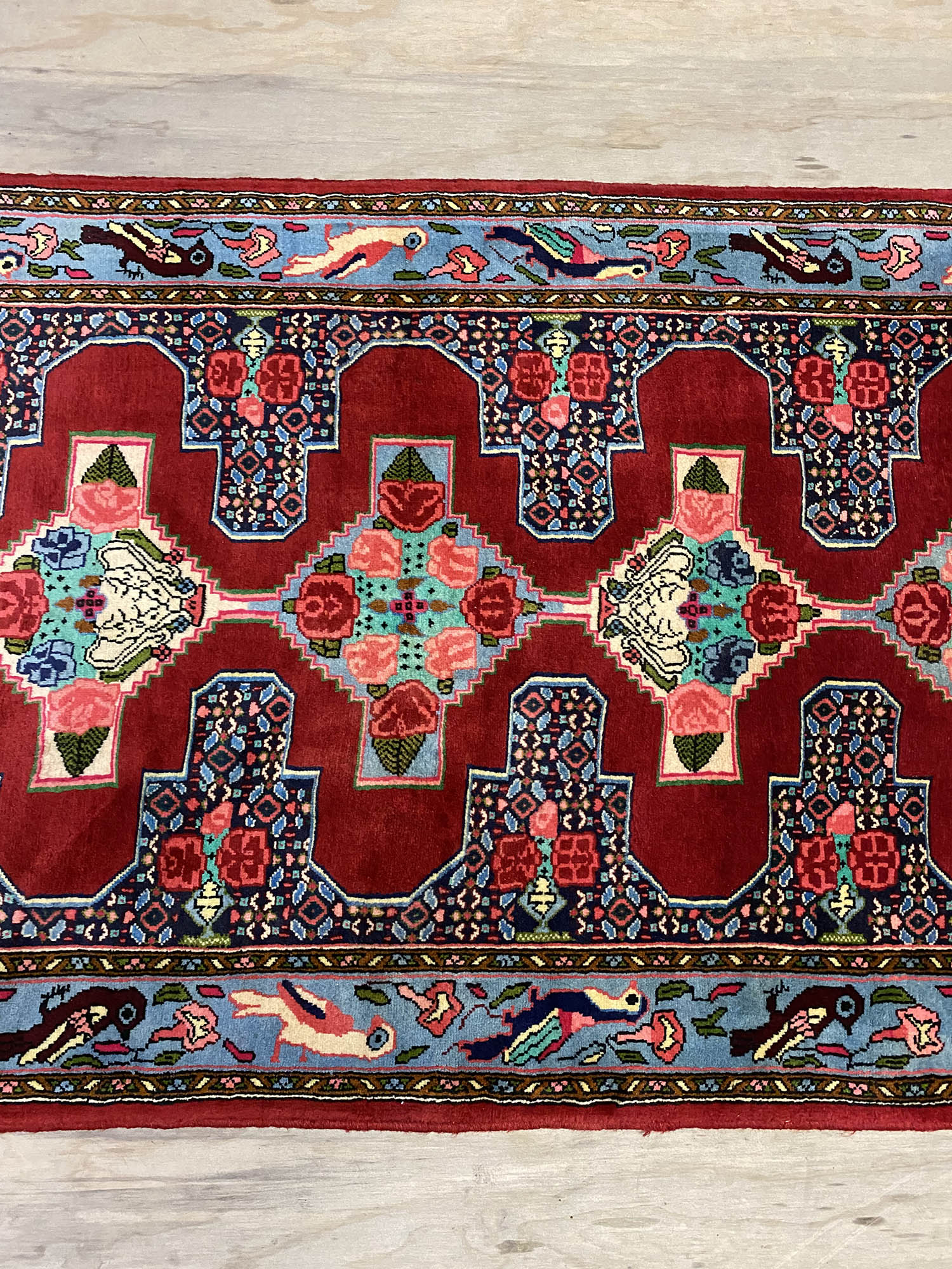 4M Kurdi Sanandaj Persian Runner - Image 12