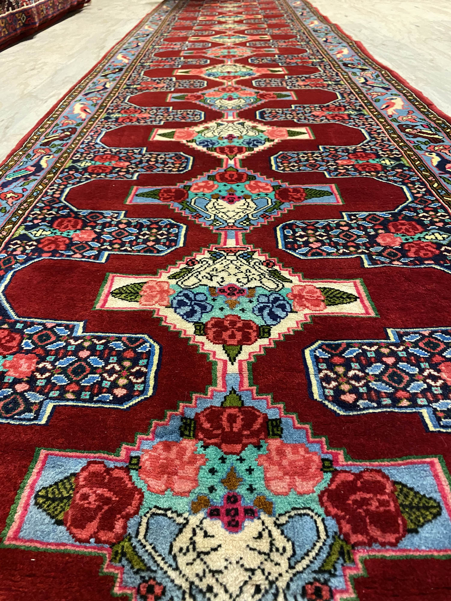 4M Kurdi Sanandaj Persian Runner - Image 5
