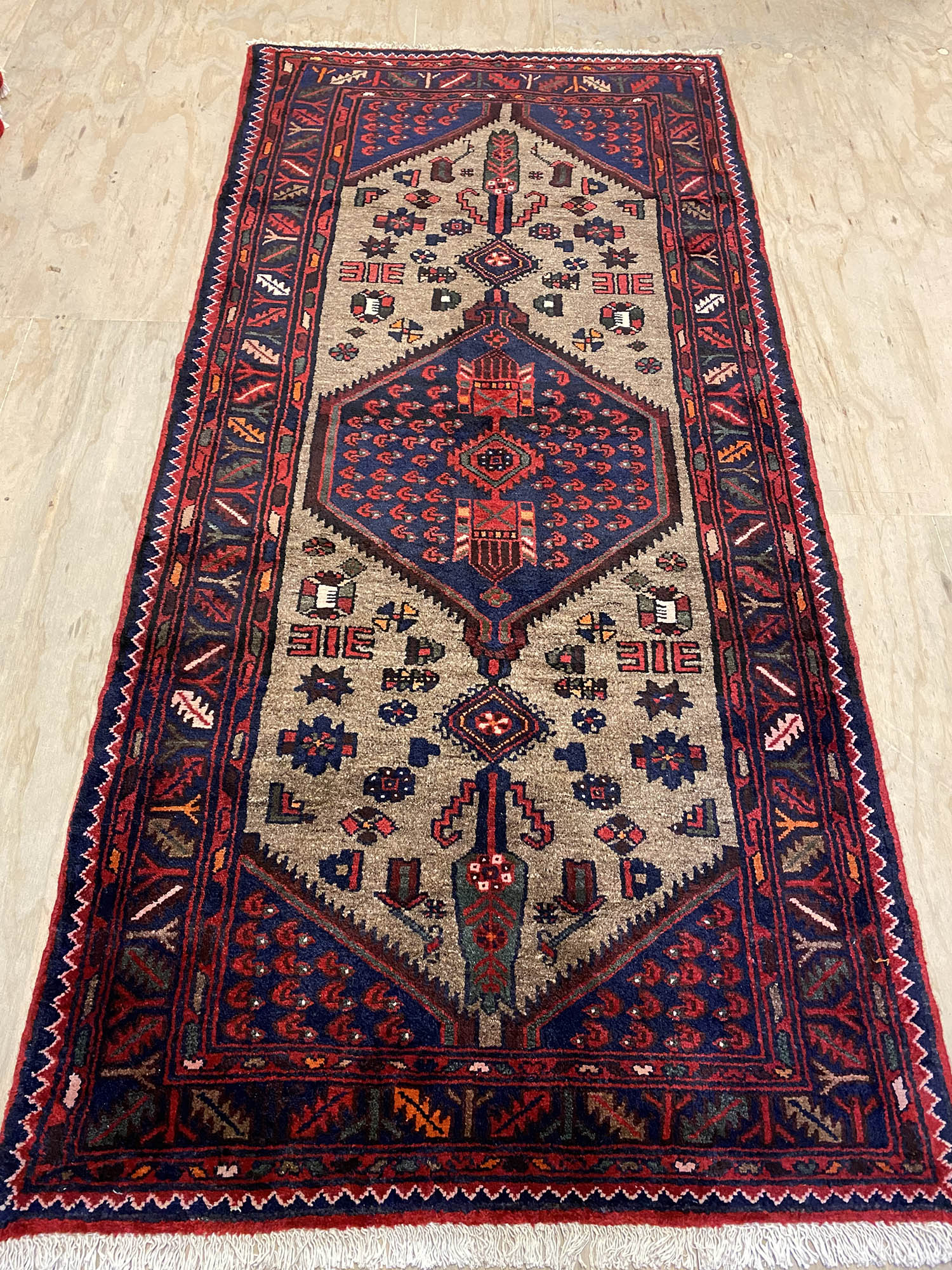 2.2x1M Persian Hamedan Rug - Image 8
