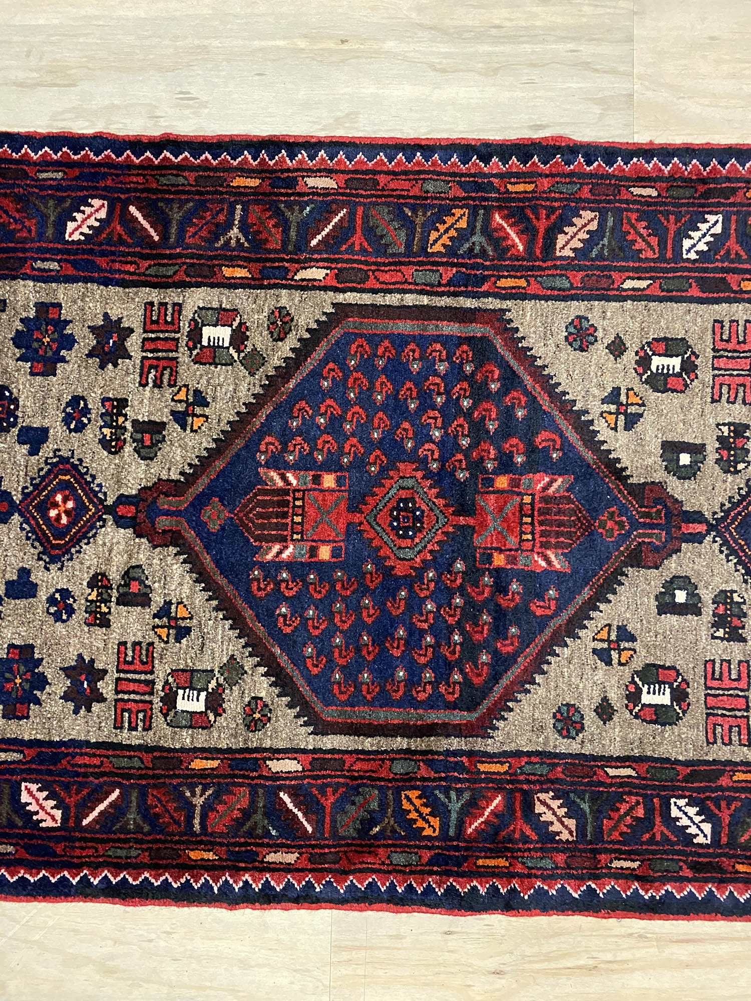 2.2x1M Persian Hamedan Rug - Image 2