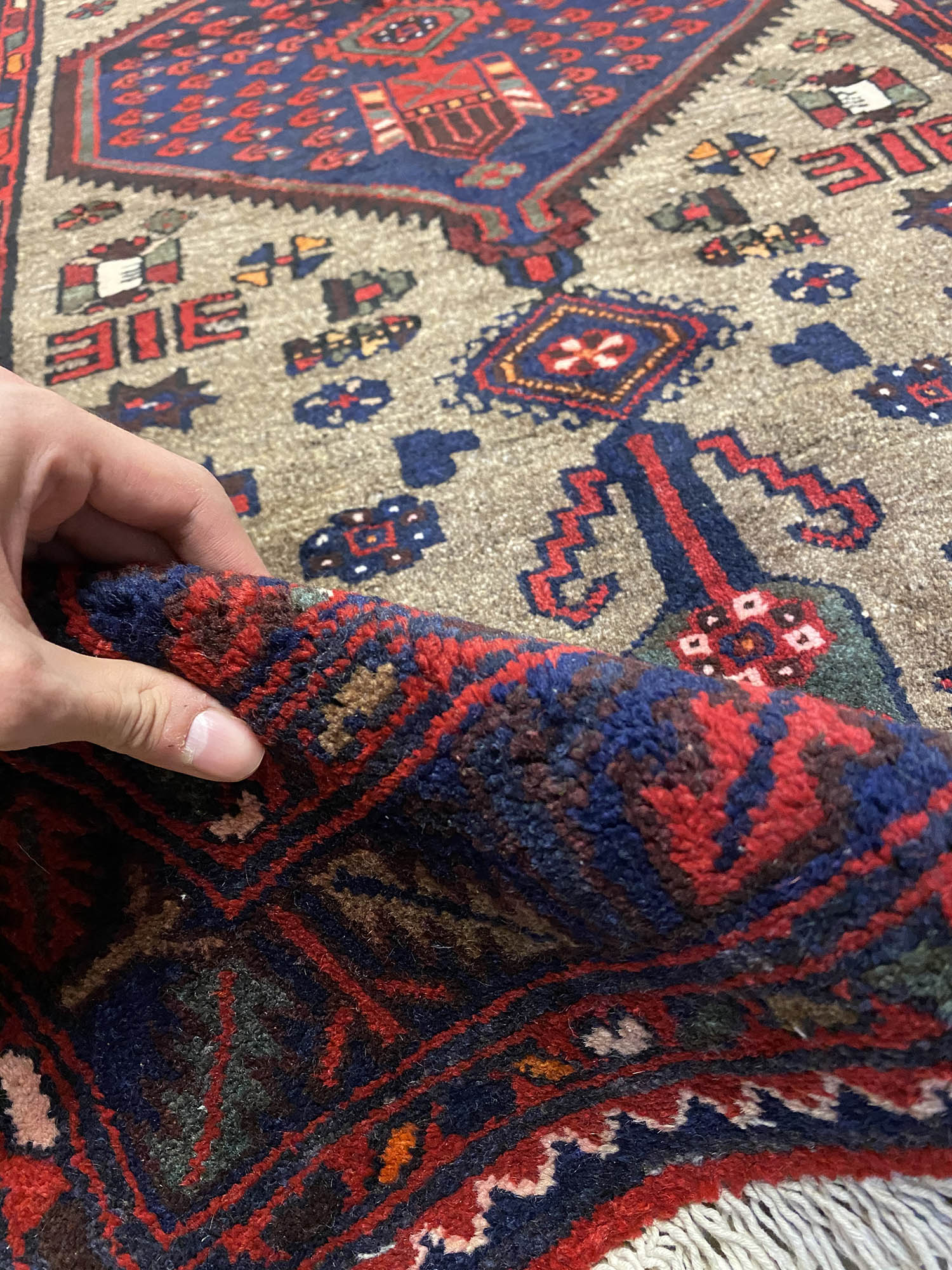 2.2x1M Persian Hamedan Rug - Image 6