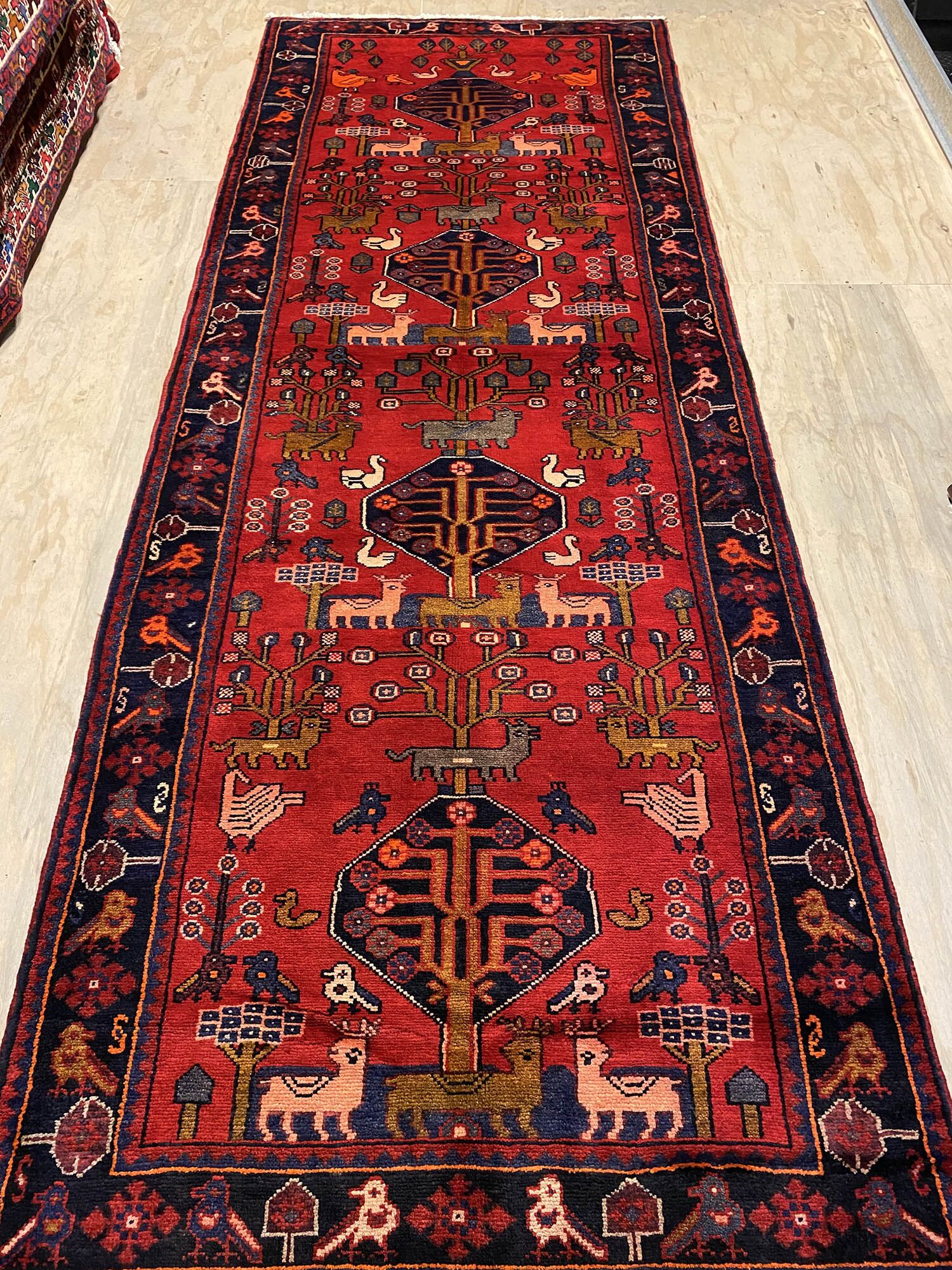 3m Hamedan Persian Runner - Image 3