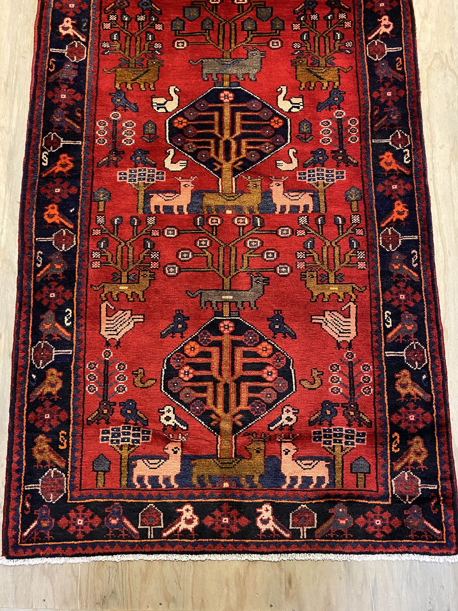 3m Hamedan Persian Runner - Image 4
