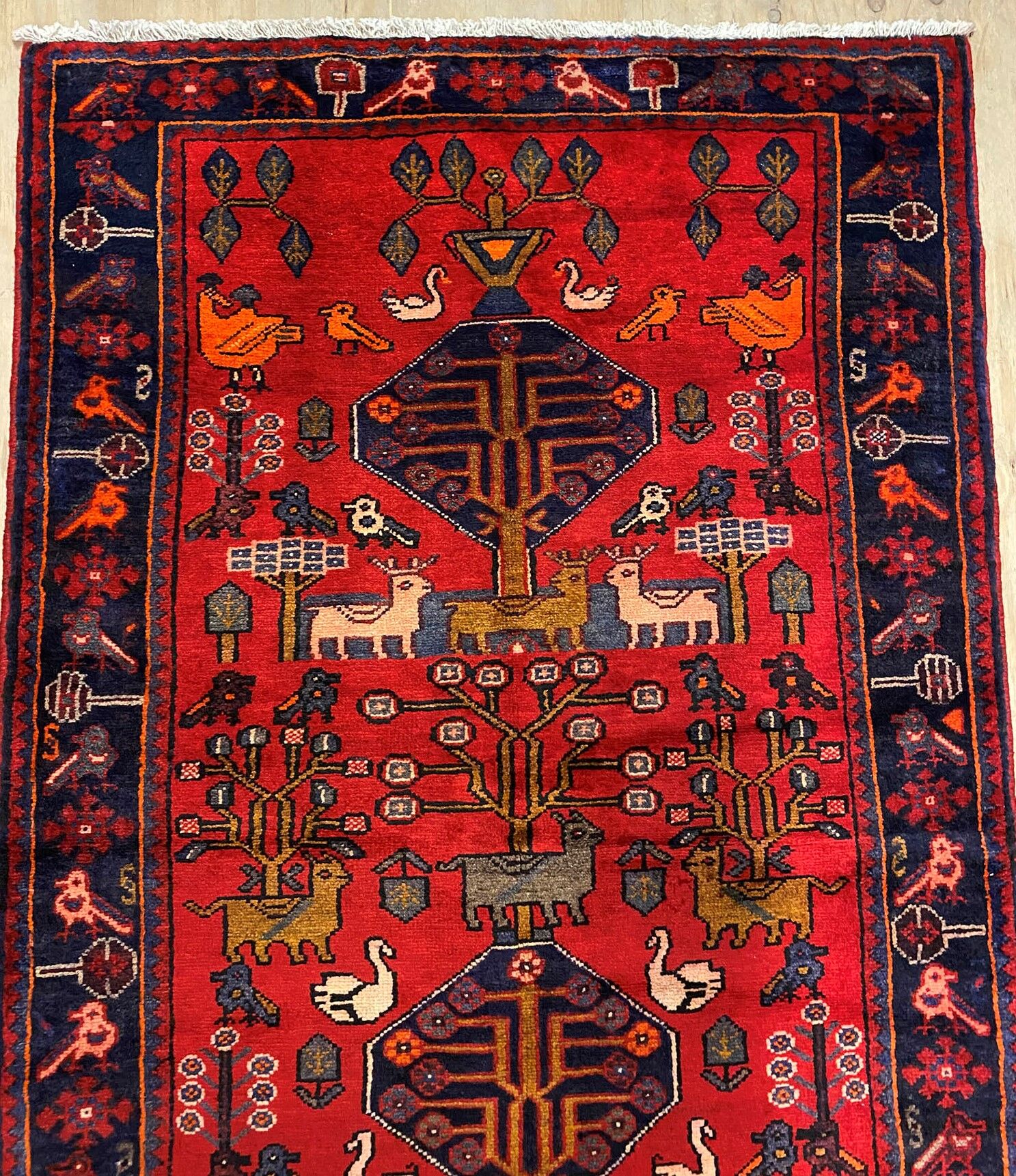 3m Hamedan Persian Runner