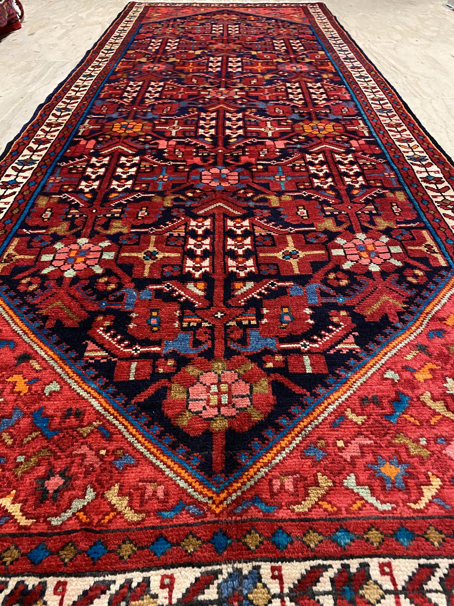 Fine 3 m Hamedan Persian Runner (Malayer) - Image 8