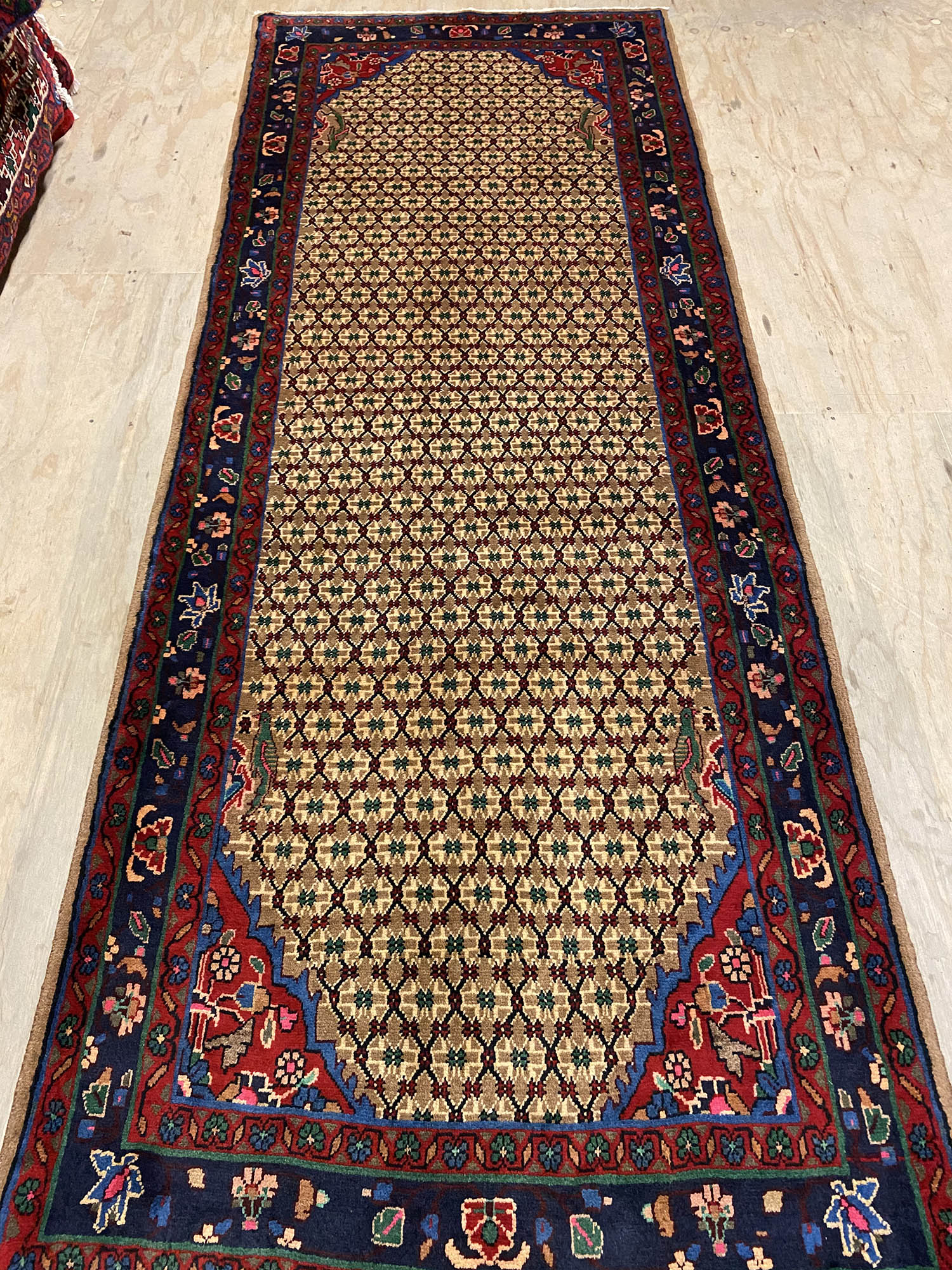 2.7M Persian Koliai Kurdish Runner Rug - Image 3