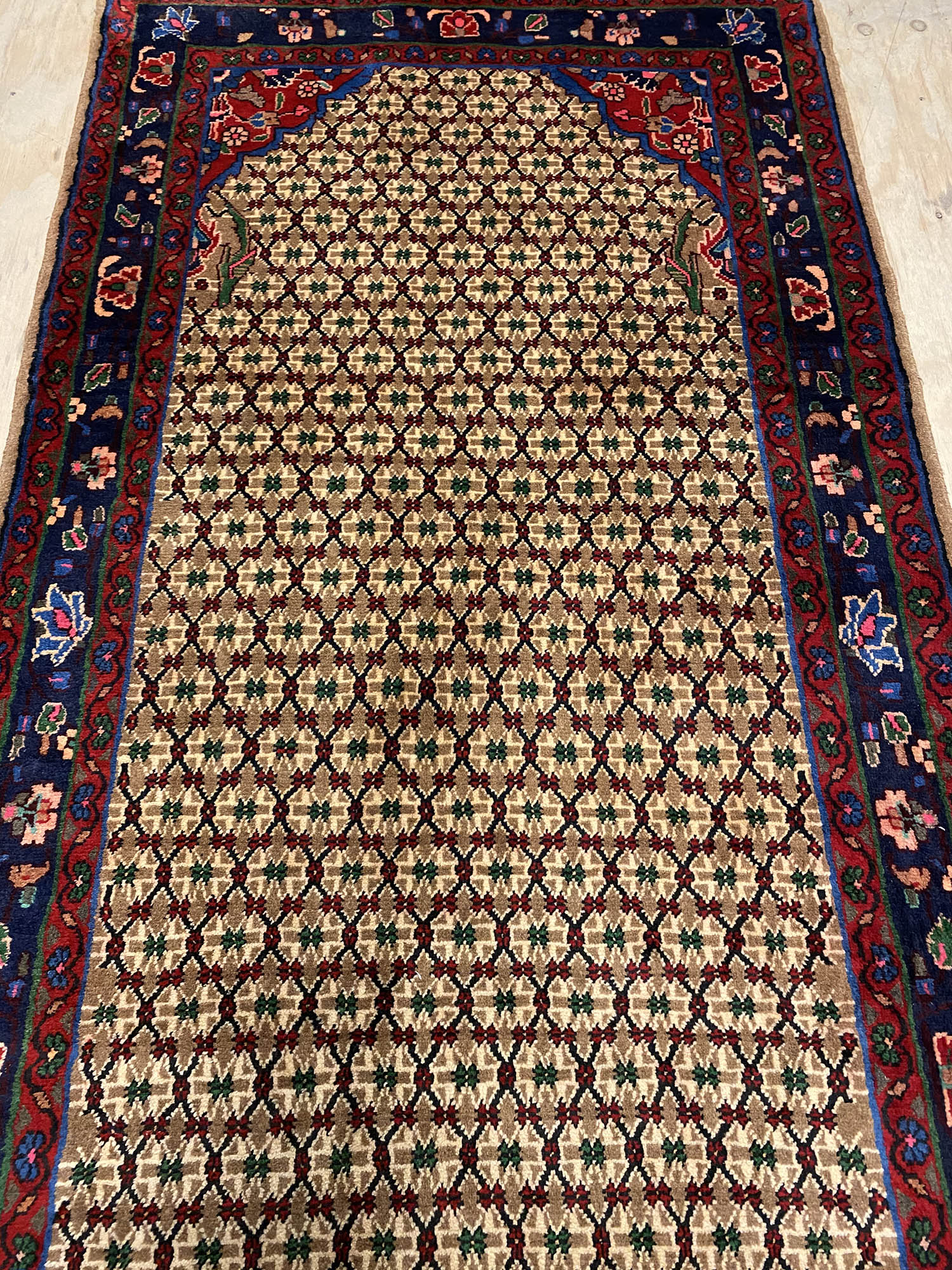 2.7M Persian Koliai Kurdish Runner Rug