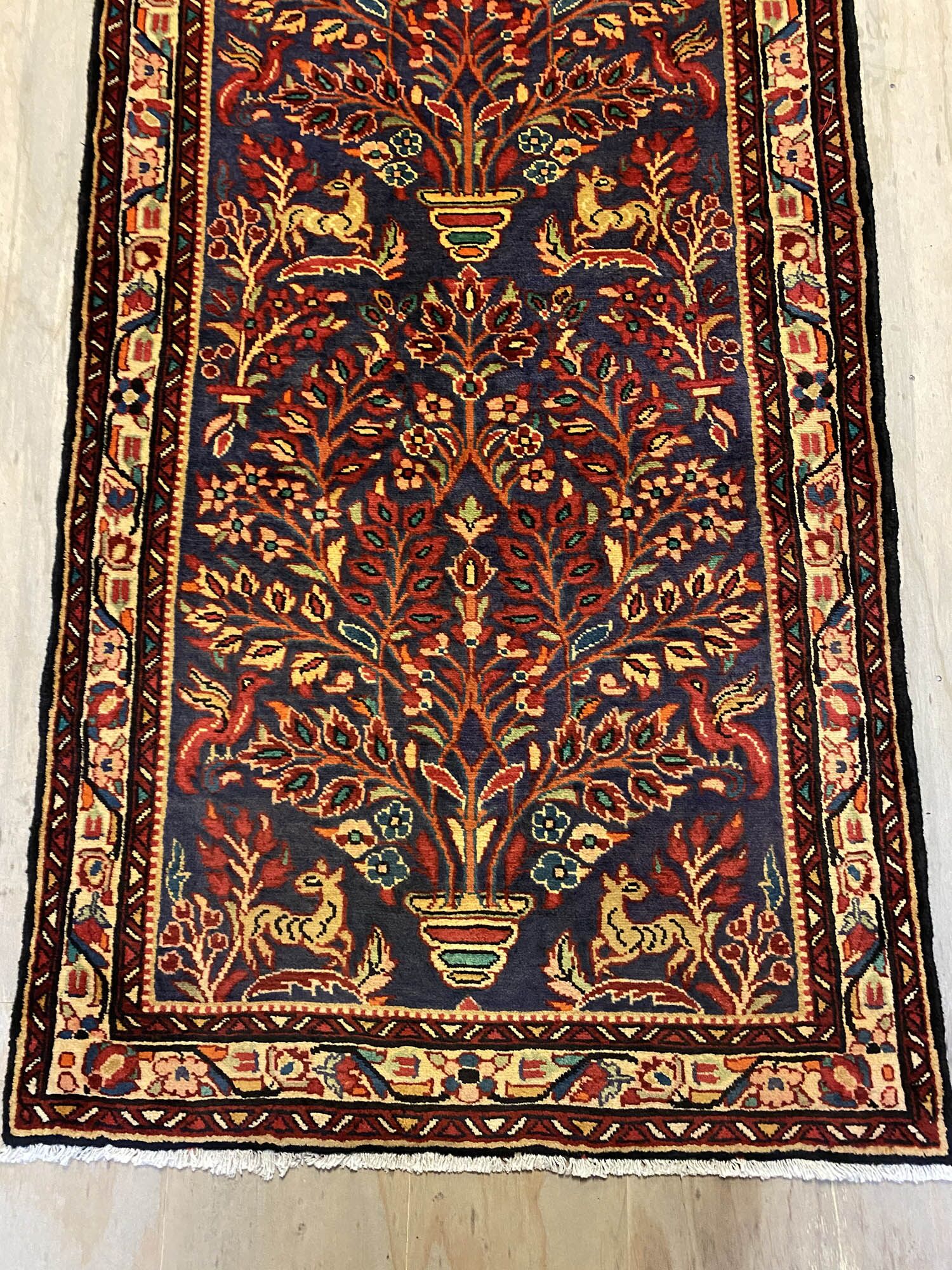 Fine 3.8M Hamedan Persian Runner - Image 10