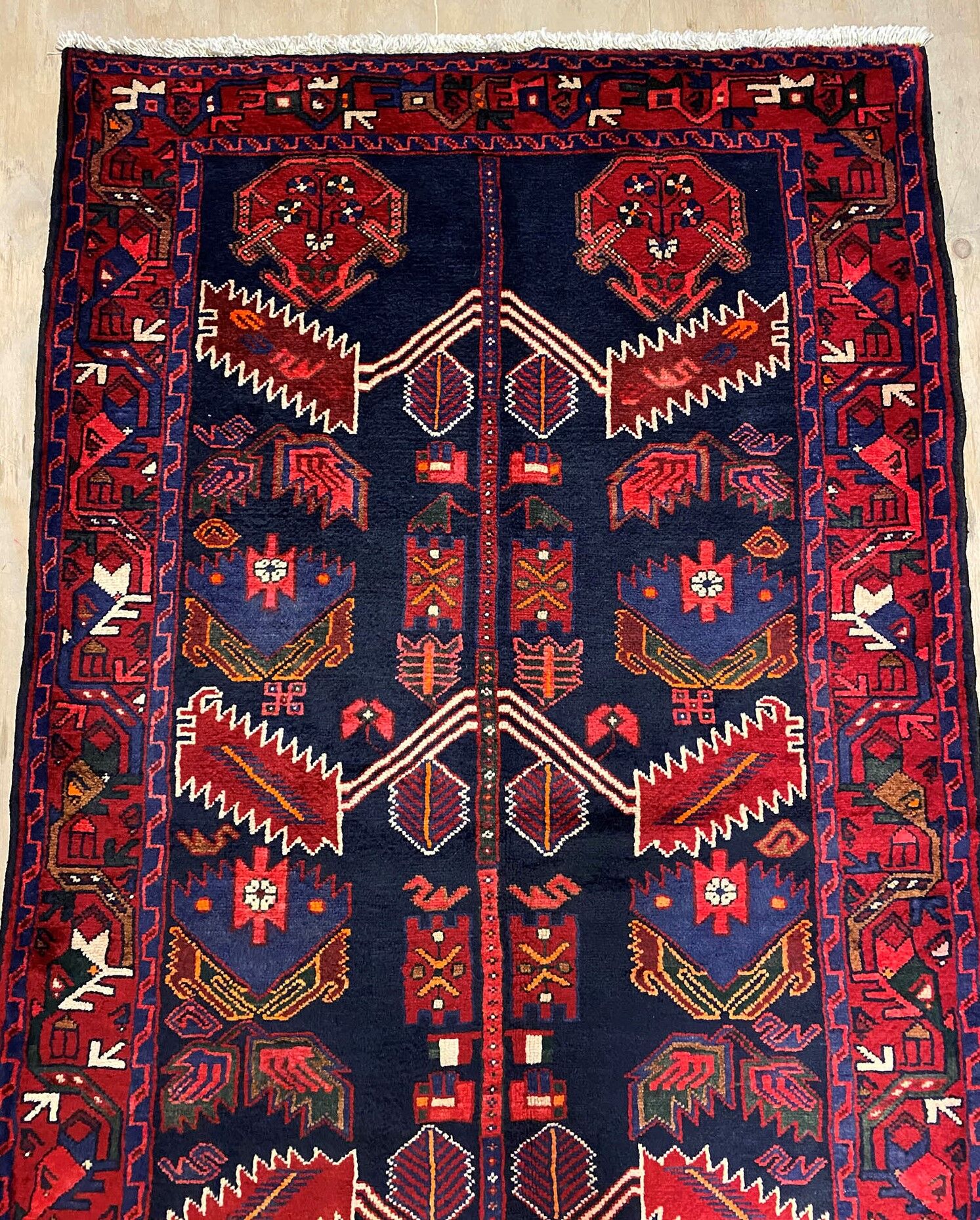 Fine 3M Hamedan Persian Runner - Image 4