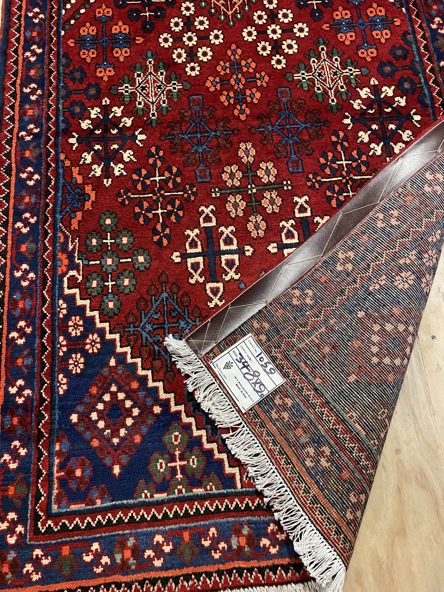 3.5M Persian Joshaghan (Mei Mei) Runner - Image 4