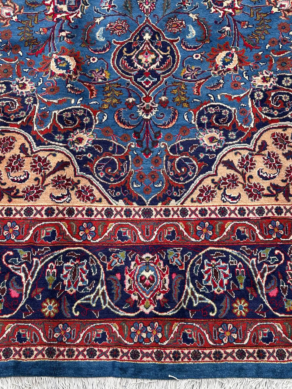 4x3M Traditional Persian Mashad Rug - Image 13