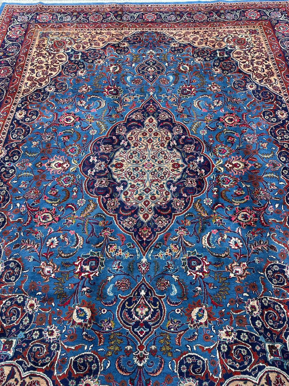 4x3M Traditional Persian Mashad Rug - Image 12