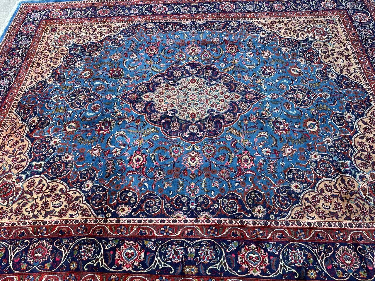 4x3M Traditional Persian Mashad Rug - Image 4