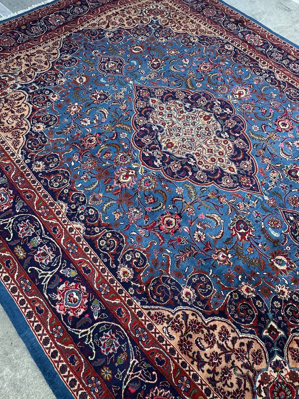 4x3M Traditional Persian Mashad Rug - Image 11