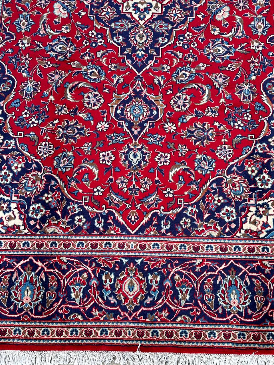 3x2M Royal Traditional Persian Kashan Rug - Image 7