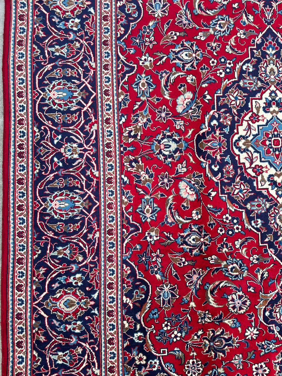 3x2M Royal Traditional Persian Kashan Rug - Image 5