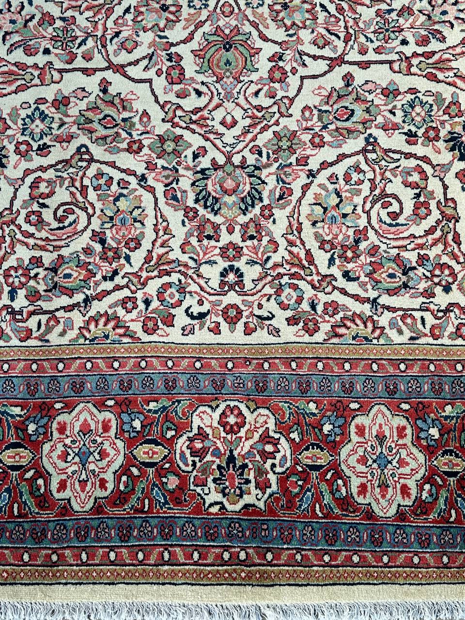3x2M Fine Allover Design Sarough Rug - Image 8