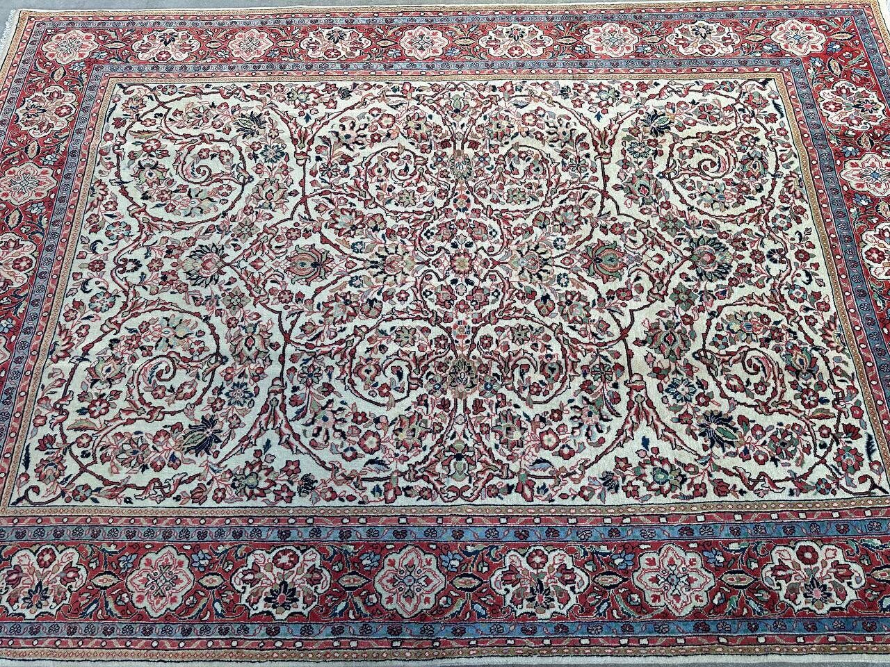 3x2M Fine Allover Design Sarough Rug - Image 7