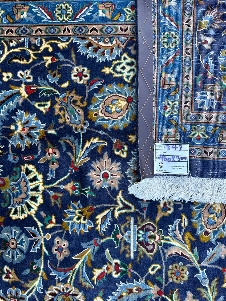 4x3M Fine Kashmar Rug (kolk) - Image 11