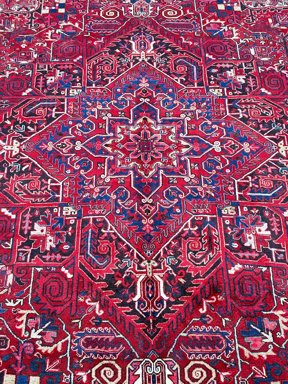 4x3M Genuine Heriz Persian Rug - Image 11