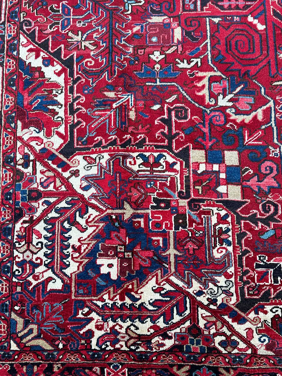 4x3M Genuine Heriz Persian Rug - Image 12