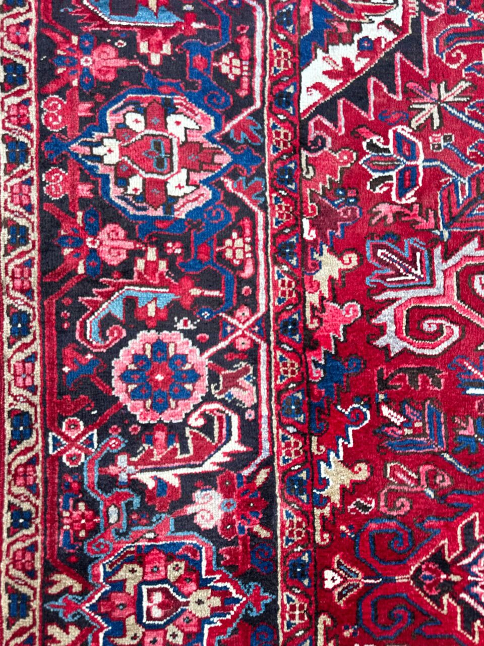 4x3M Genuine Heriz Persian Rug - Image 6