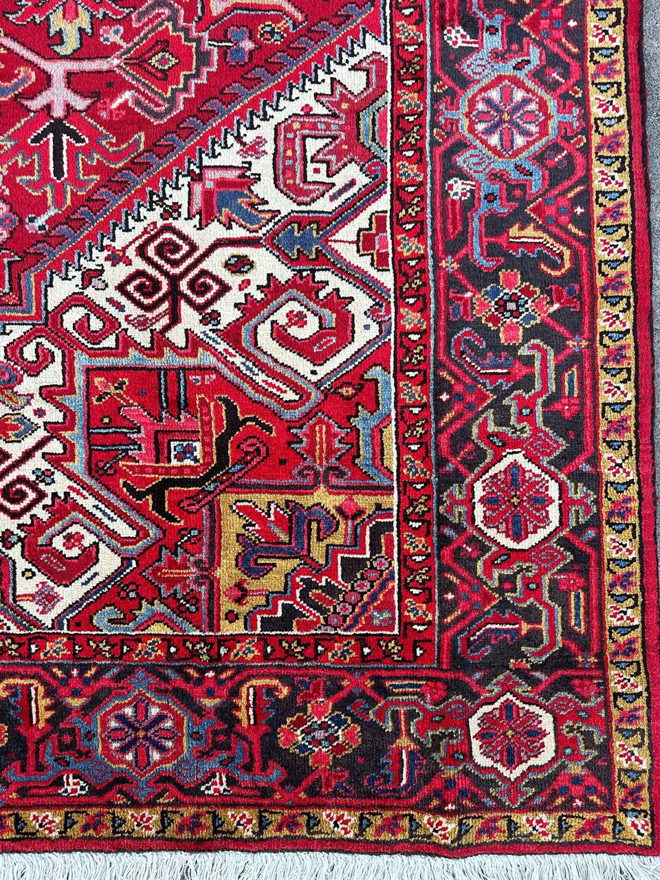 3.5x2.5M Fine Heriz Persian Rug - Image 2