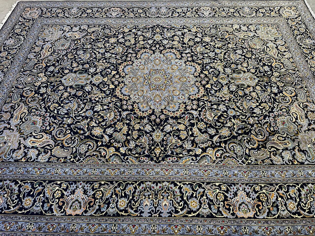 4x3M Fine Signed Persian Kashan Rug - Image 8