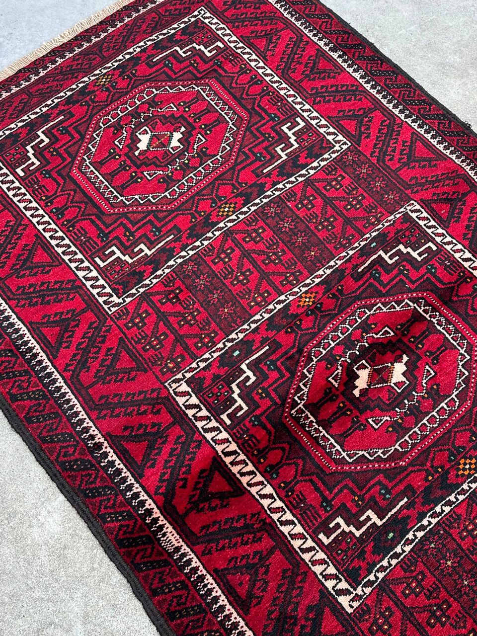 2.2x1.1M Persian Balouchi Nomadic Rug - Image 3