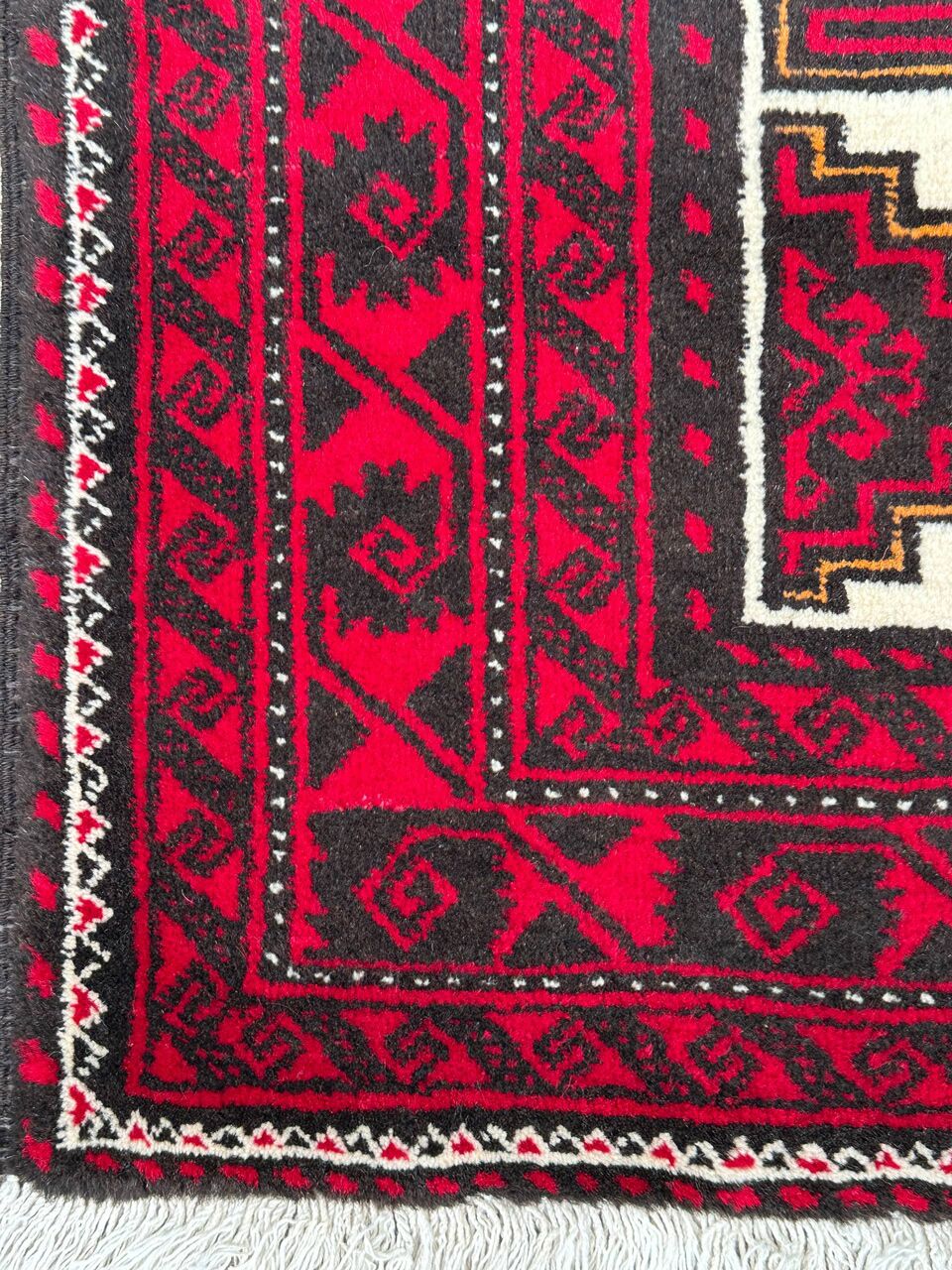 2x1M Persian Balouchi Nomadic Rug - Image 5