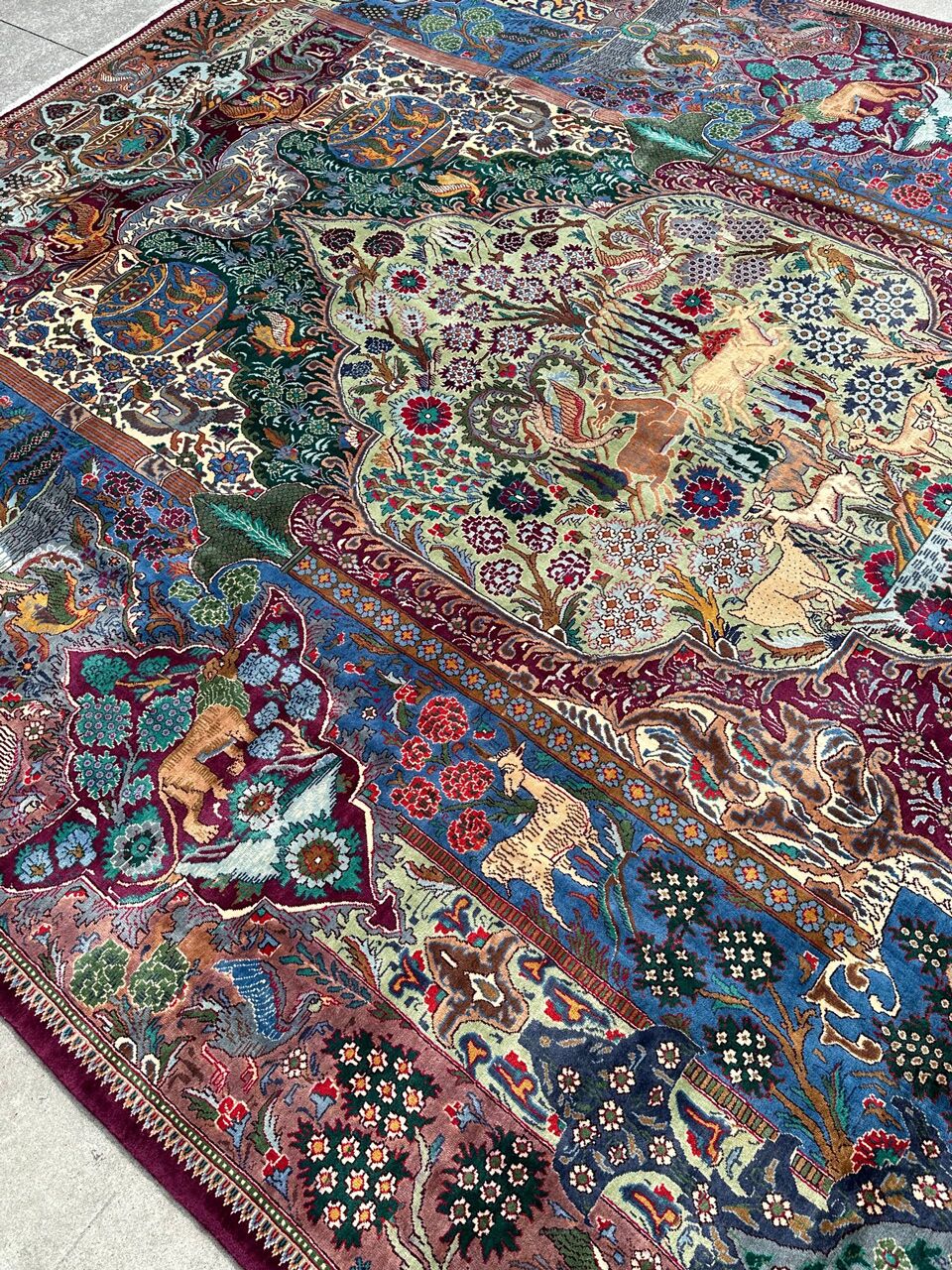 4x3M Fine Garden Of Eden Kashmar Rug - Image 5