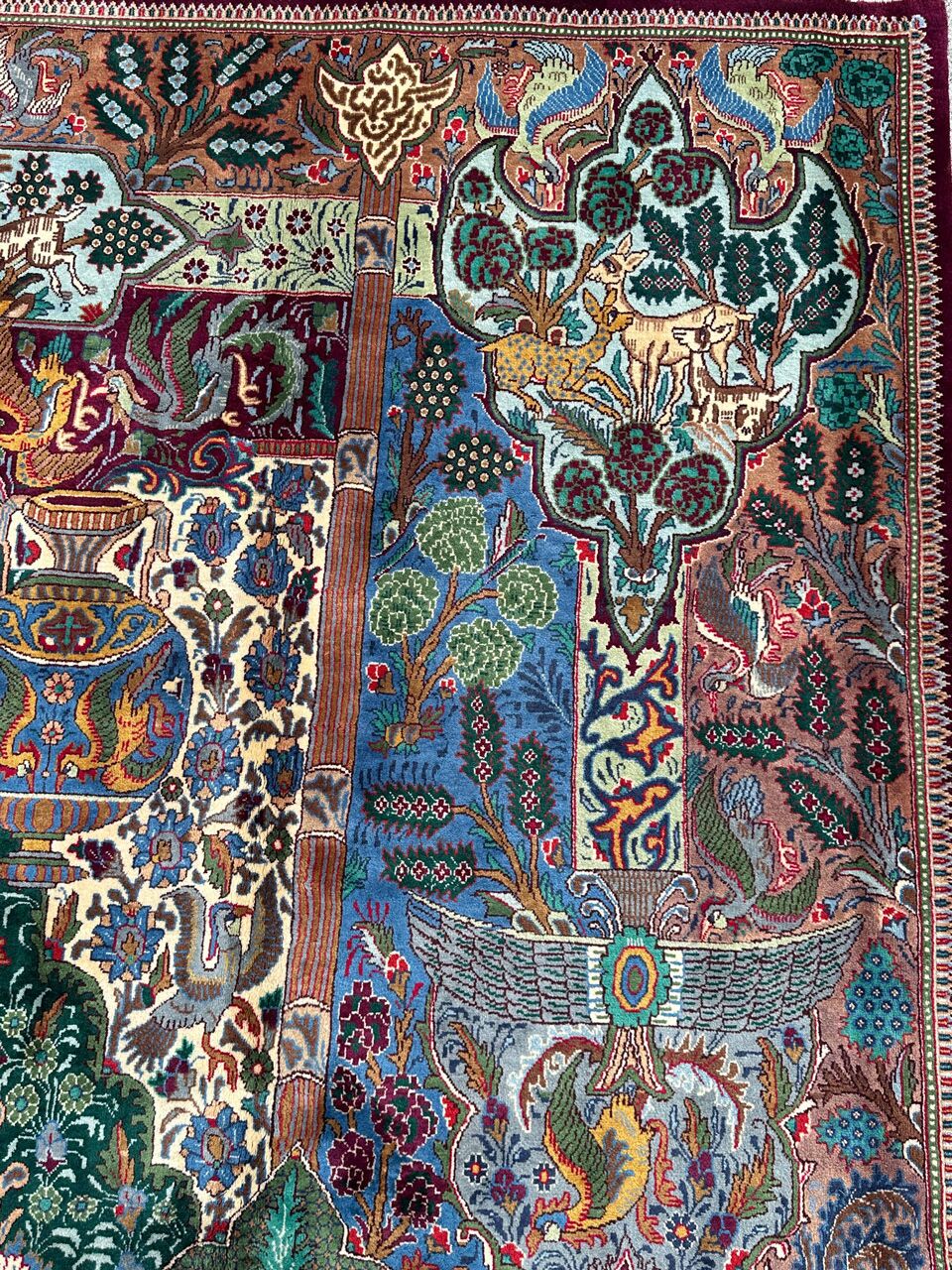 4x3M Fine Garden Of Eden Kashmar Rug - Image 8