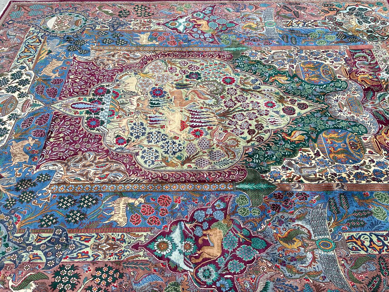 4x3M Fine Garden Of Eden Kashmar Rug - Image 7