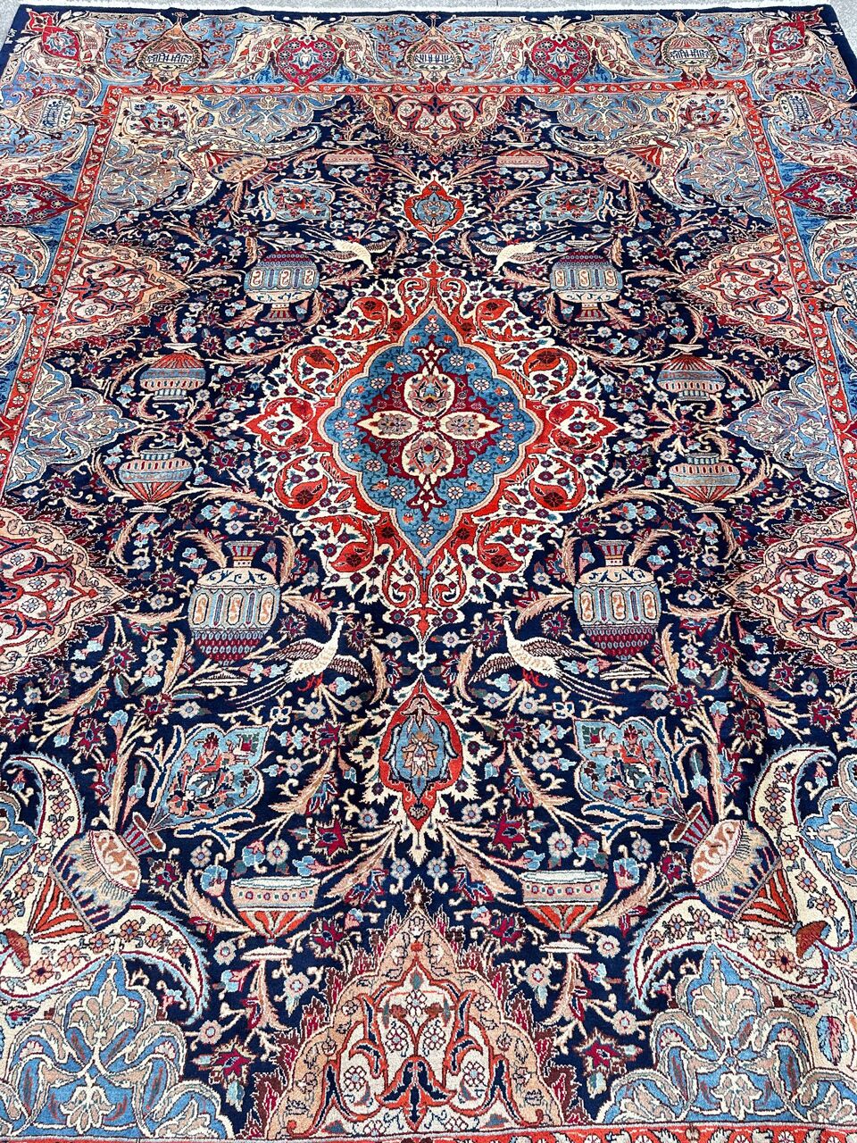 4x3M Antique Treasure Design Kashmar (50 Years Old) - Image 7