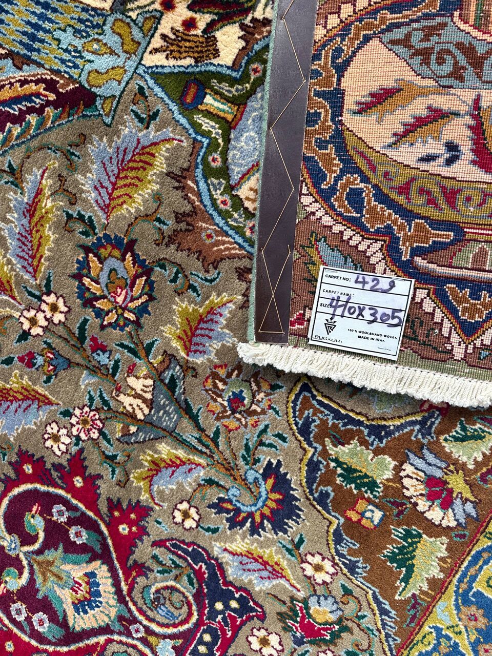 4x3M Garden Of Eden Kashmar Rug - Image 11