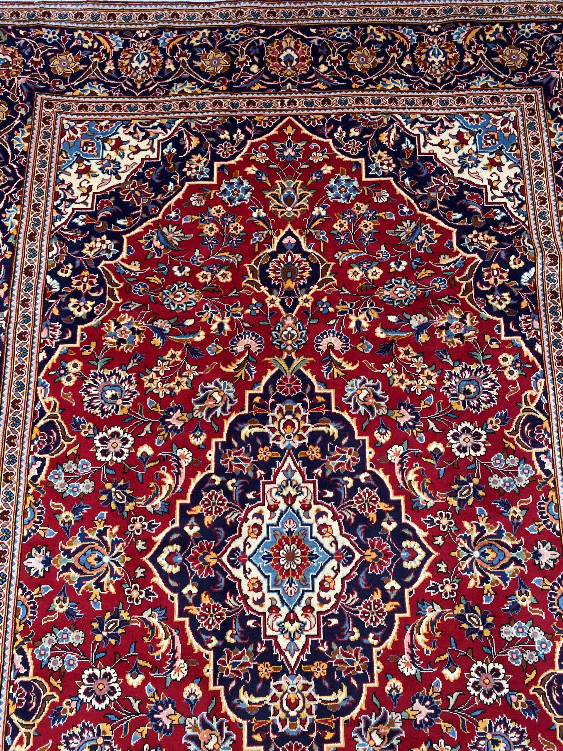 3x2M Royal Traditional Persian Kashan Rug - Image 6