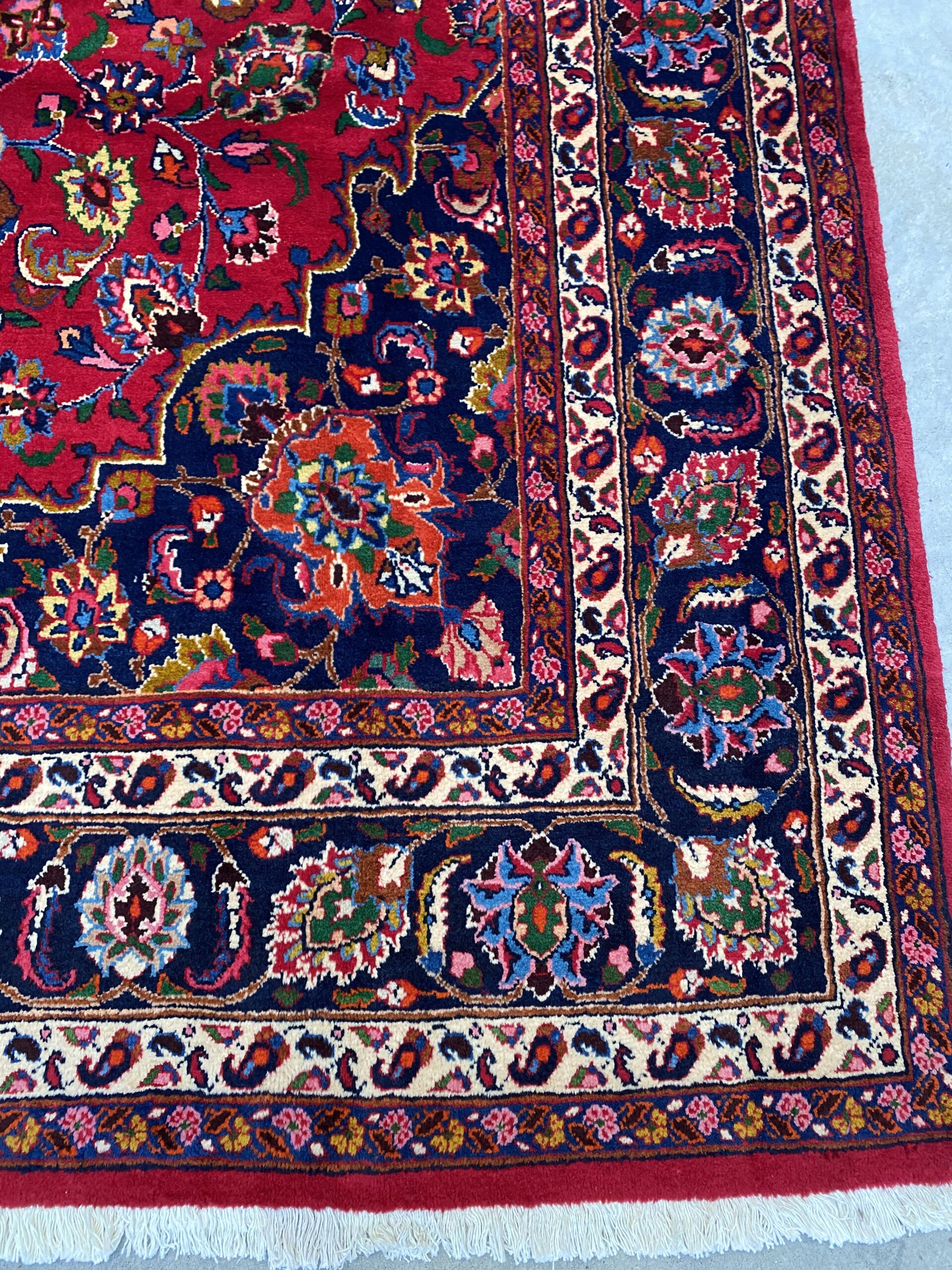 3.2x2M Signed Persian Mashad Rug - Image 3