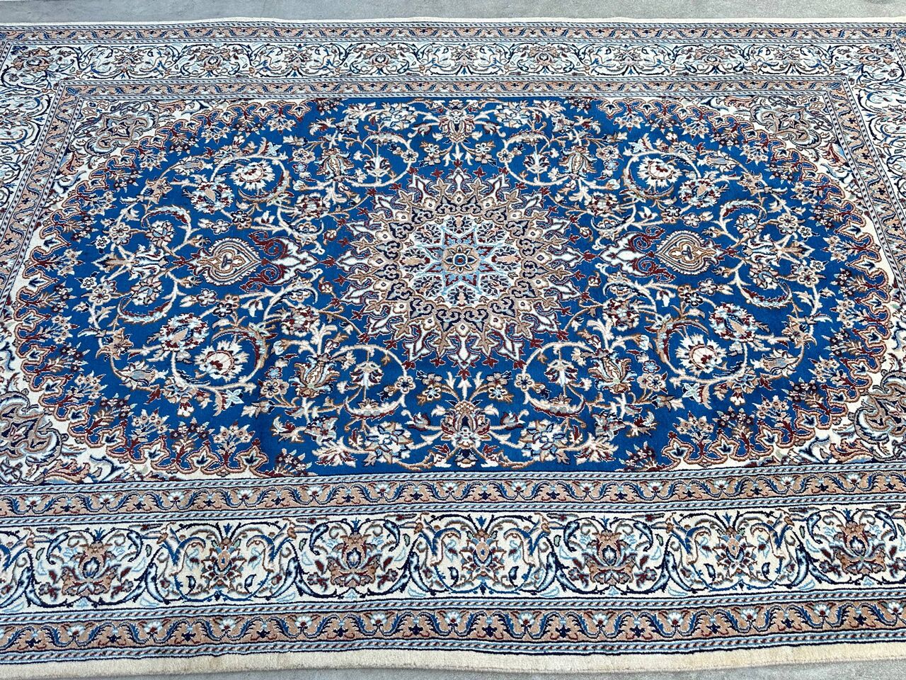 3x2M Silkinlaid Rug Nain (9La) - Image 7
