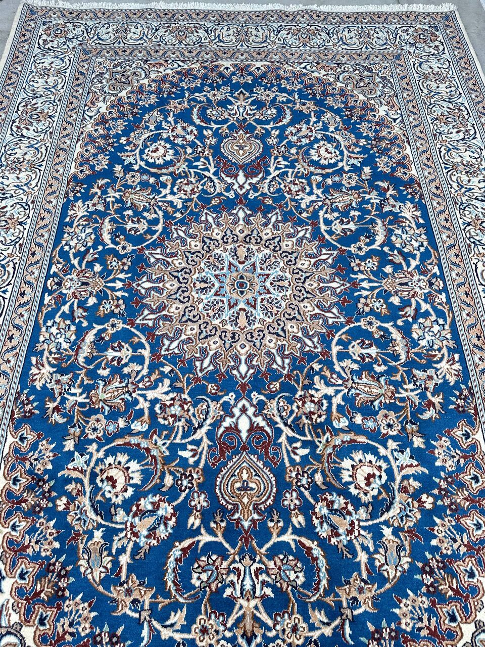 3x2M Silkinlaid Rug Nain (9La) - Image 8