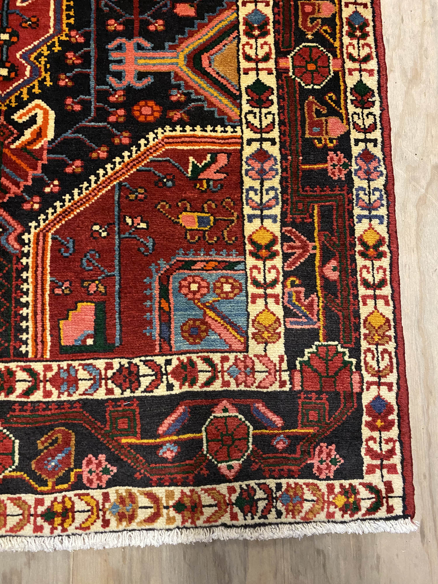 2x1.1M Village Tuserkan Persian Rug - Image 7
